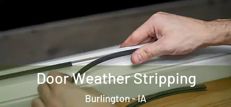 Door Weather Stripping Burlington - IA