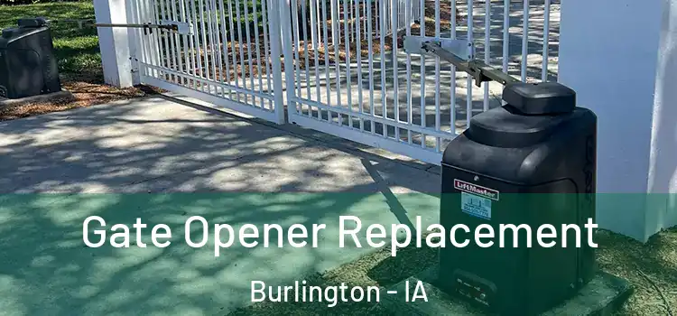 Gate Opener Replacement Burlington - IA
