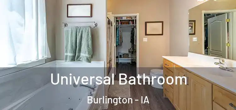 Universal Bathroom Burlington - IA